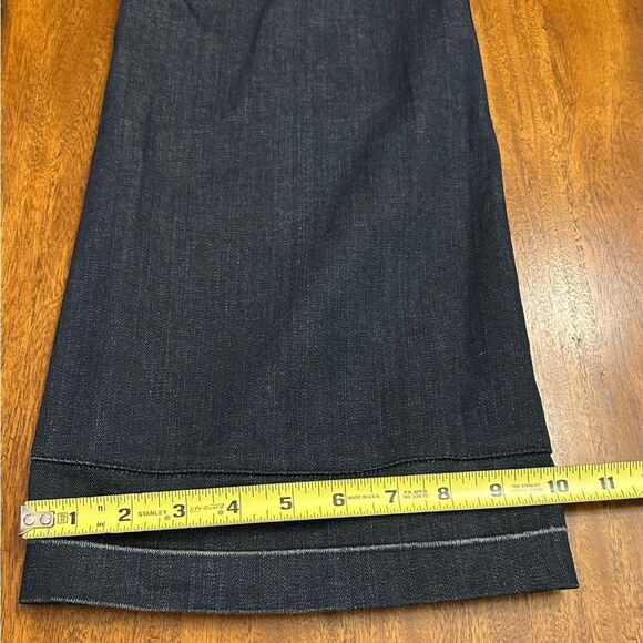 J Brand Luna Flare Wide Leg Dark Wash Jeans Style 1277C032 Size 25 - Picture 6 of 13